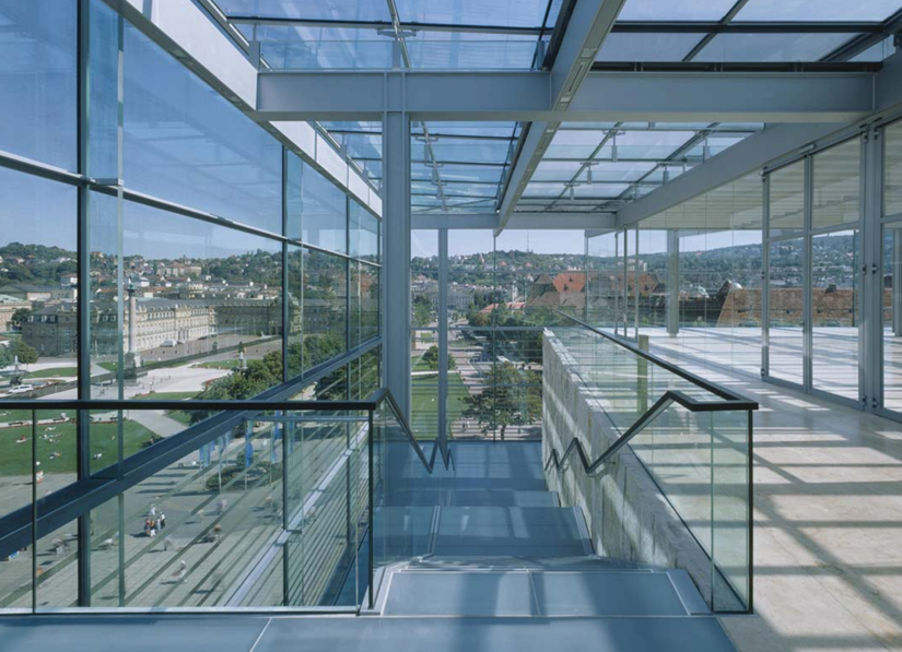 Sleek Glass Facades